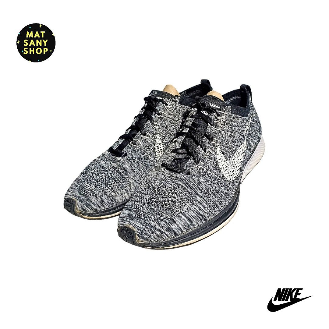 Sepatu nike 2025 flyknit racer oreo