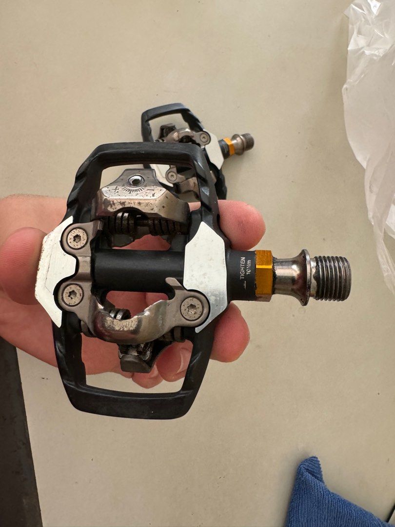 Shimano XTR PD M985 pedals, Sports Equipment, Bicycles Parts