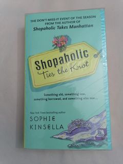 Shopaholic Ties the Knot by Sophie Kinsella (Plastic Sealed Book) (Free delivery)