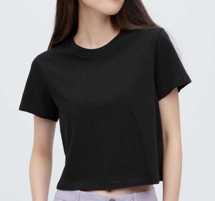 uniqlo black shirt women