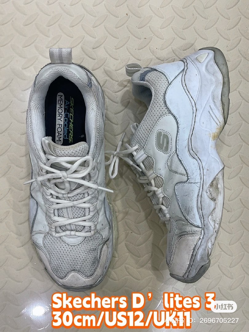 Skechers d best sale lites 3 grey