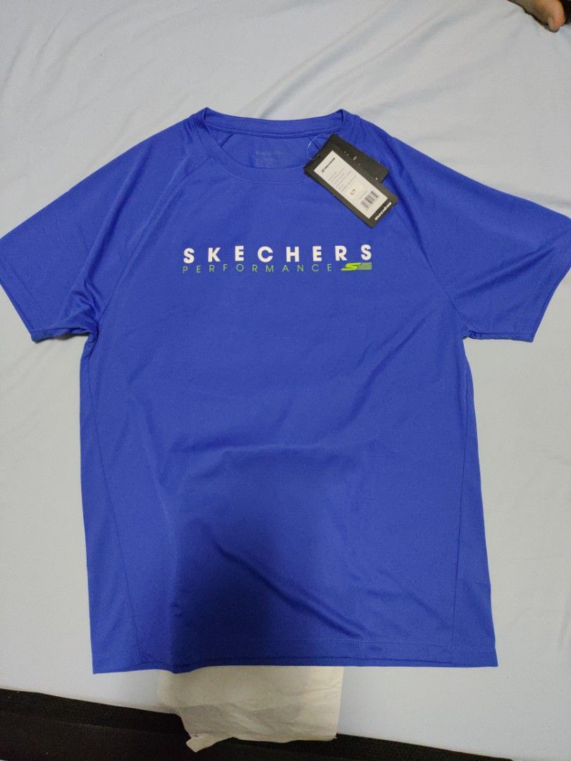 Skechers performance t shirt Men s Fashion Activewear on Carousell