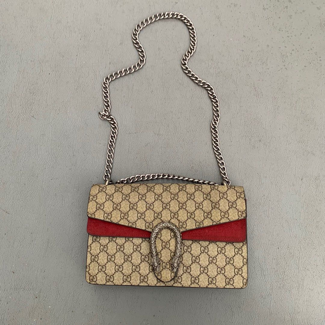 Sling bag Gucci dionysus red Barang Mewah Tas Dompet di Carousell