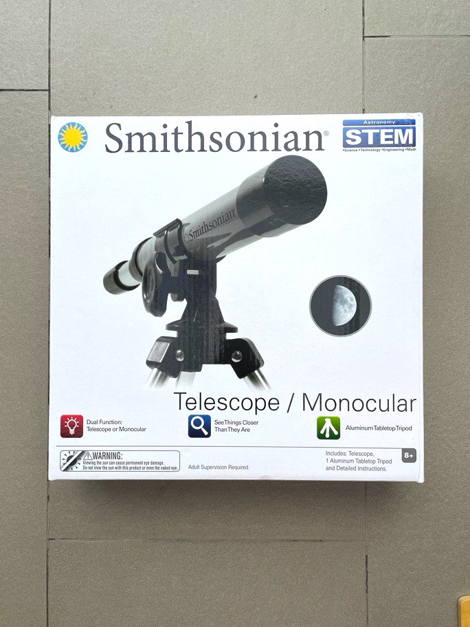 Smithsonian top telescope instructions