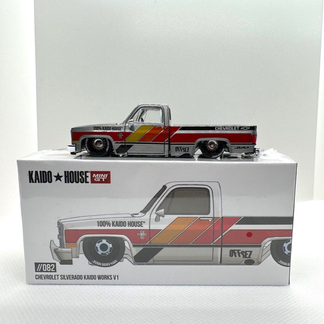 SOLD] Kaido House x Mini GT Chevrolet Silverado Kaido V1 Chase