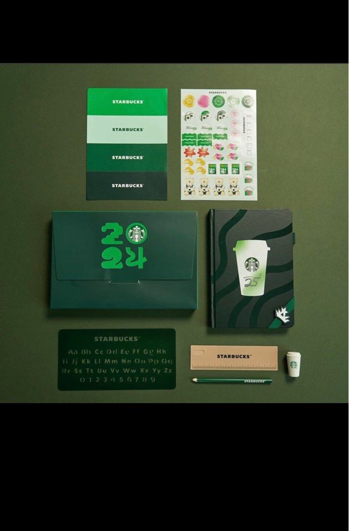 Starbucks 2024 Planner, Hobbies & Toys, Stationery & Craft, Stationery