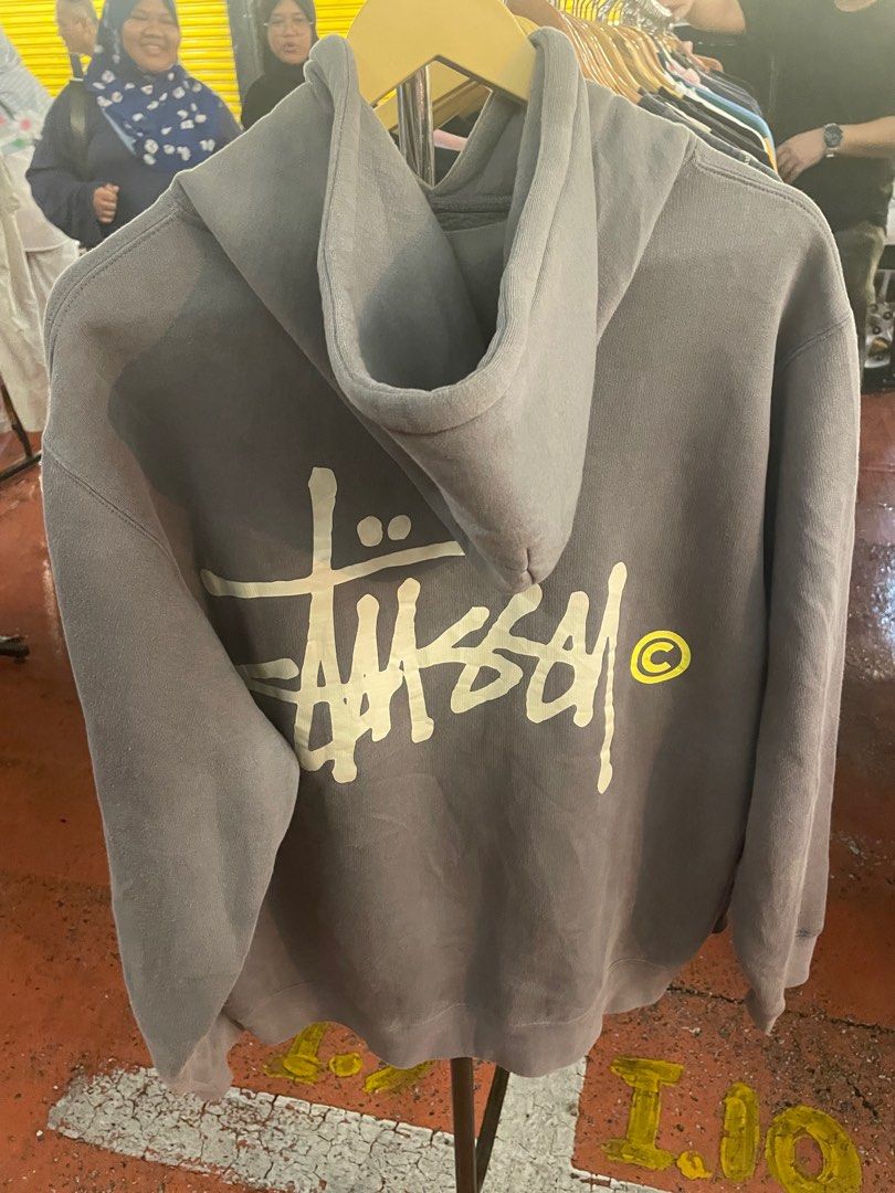 Stussy shop hoodie vintage