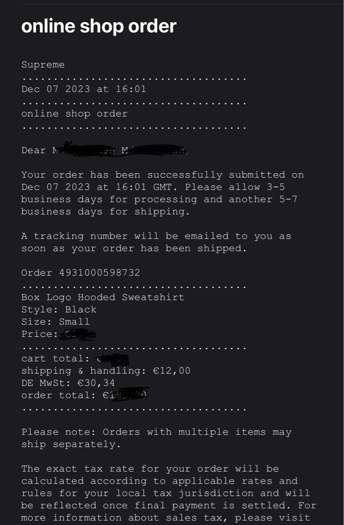 Order online supreme online