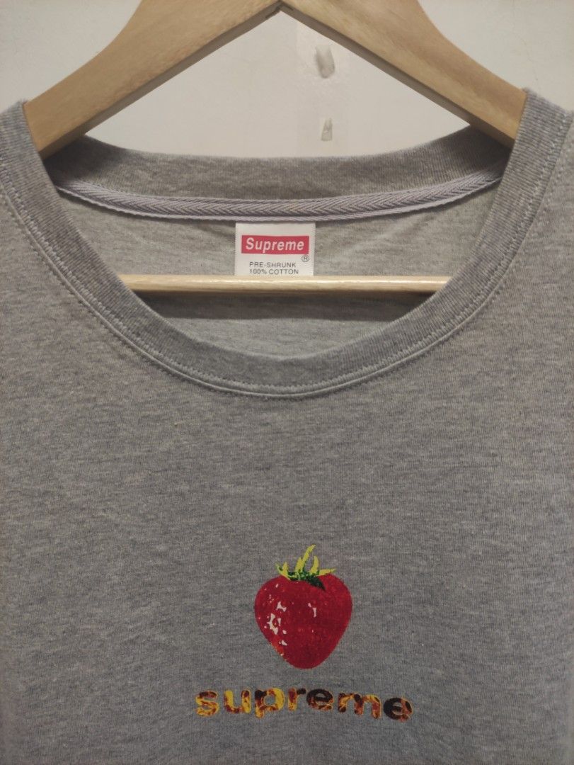 Supreme strawberry shirt online