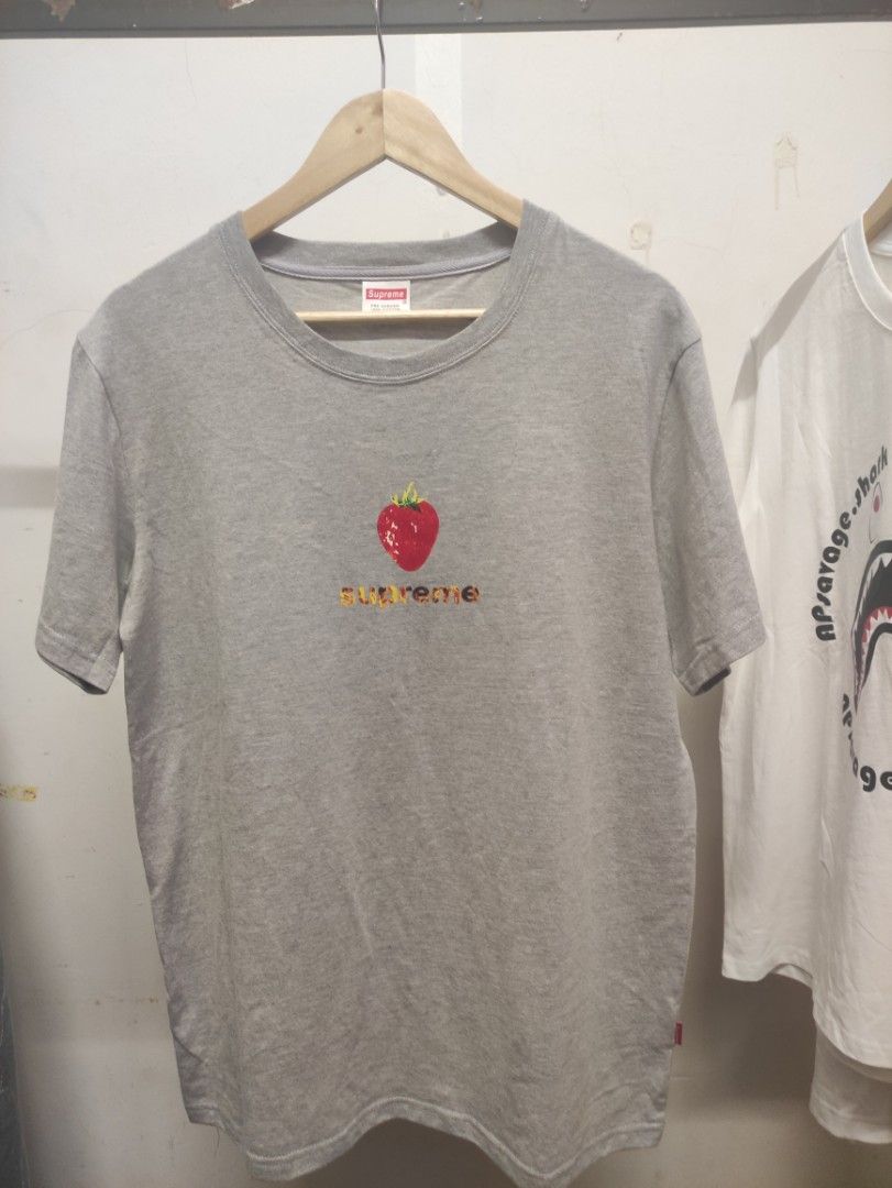 Supreme outlet strawberry shirt