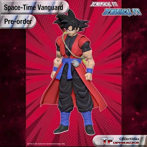 Pre-order]Demoniacal Fit Dragon Ball Xeno Goku 1/12 Space-Time Vanguard,  Hobbies & Toys, Toys & Games on Carousell