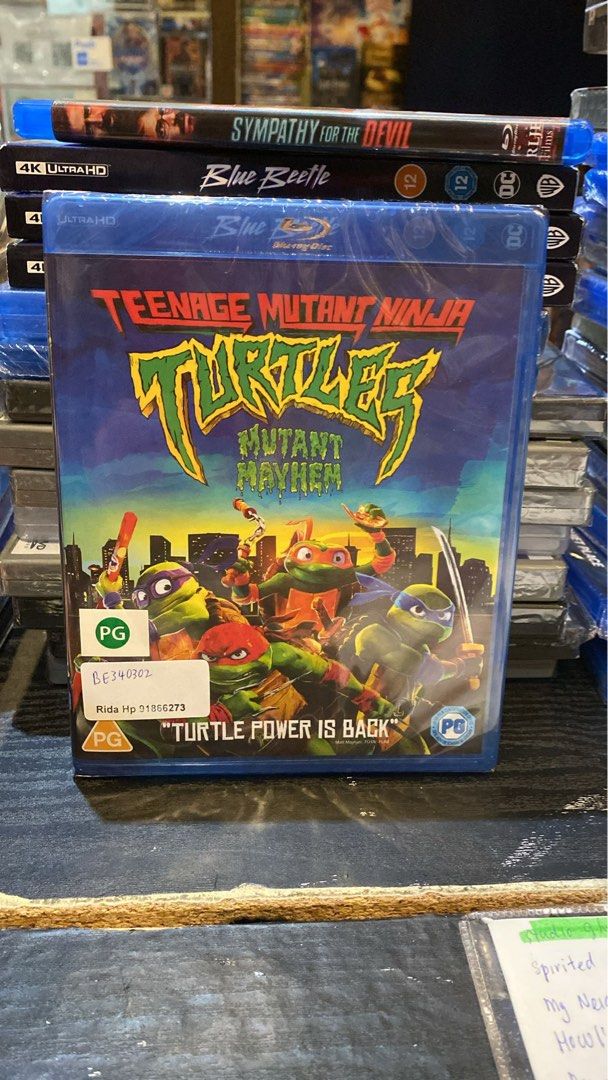 Teenage Mutant Ninja Turtles: Mutant Mayhem (DVD) (UK IMPORT)