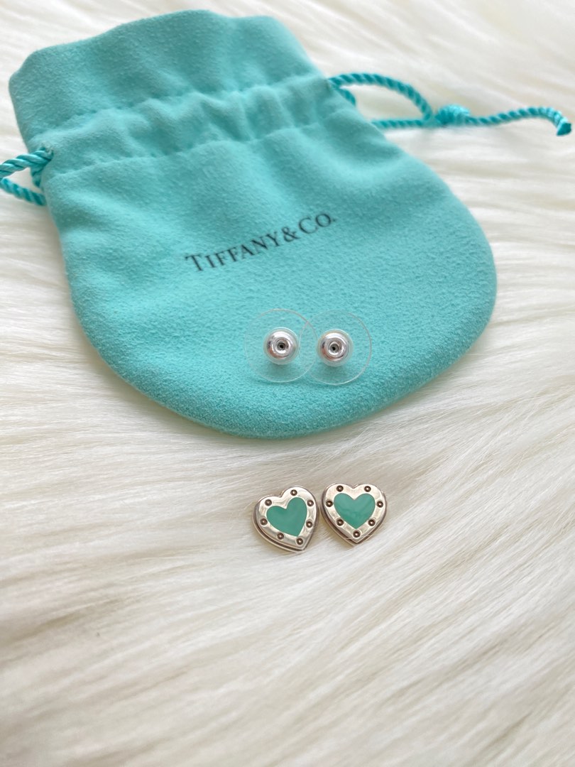 Tiffany and co love heart earrings new arrivals