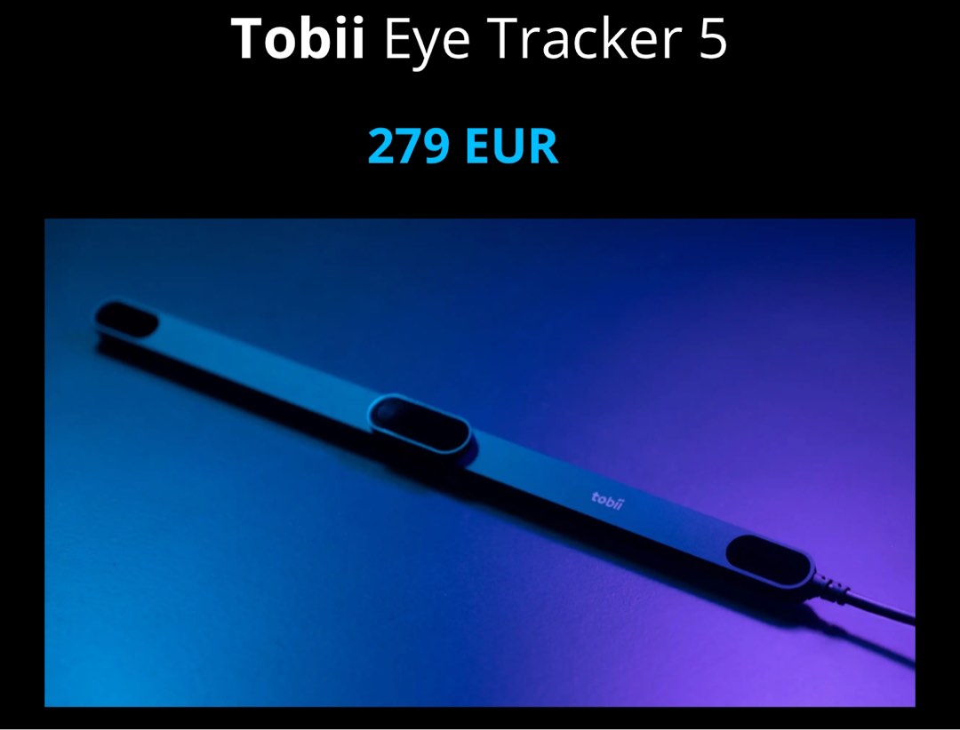 Tobii Eye Tracker 5, Computers & Tech, Parts & Accessories, Other ...