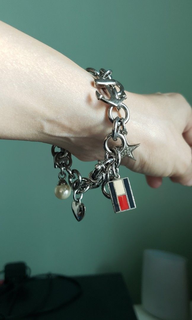 Tommy hilfiger charm bracelet sale