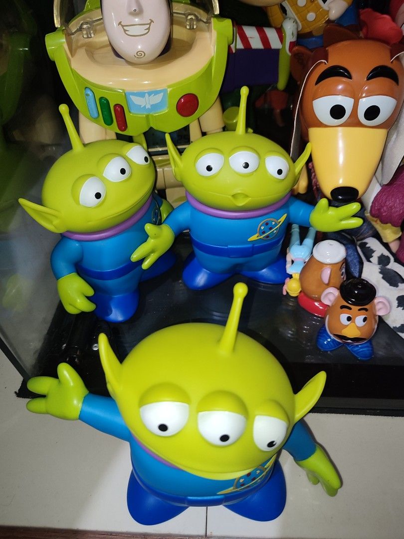 Toy Story Green Alien Set, Hobbies & Toys, Toys & Games on Carousell