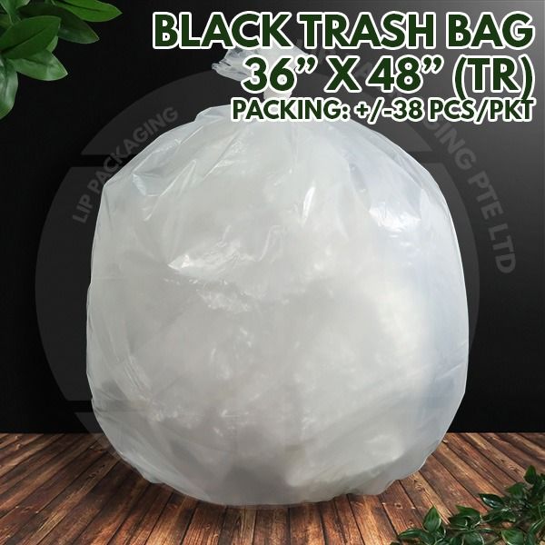 Translucent 2025 trash bags