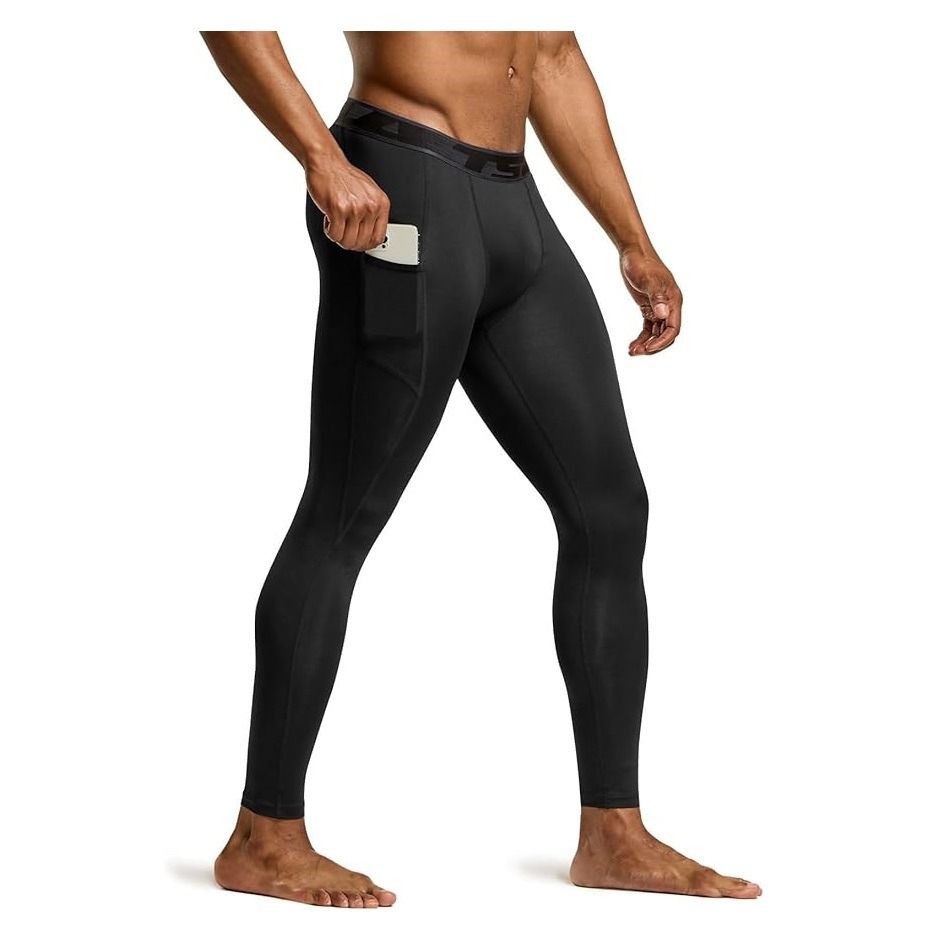 Mens compression tights with pockets hotsell