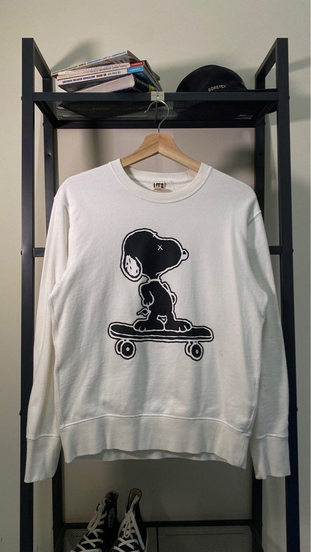 Uniqlo Kaws X Peanuts Sweatshirt Women s Fashion Tops Other