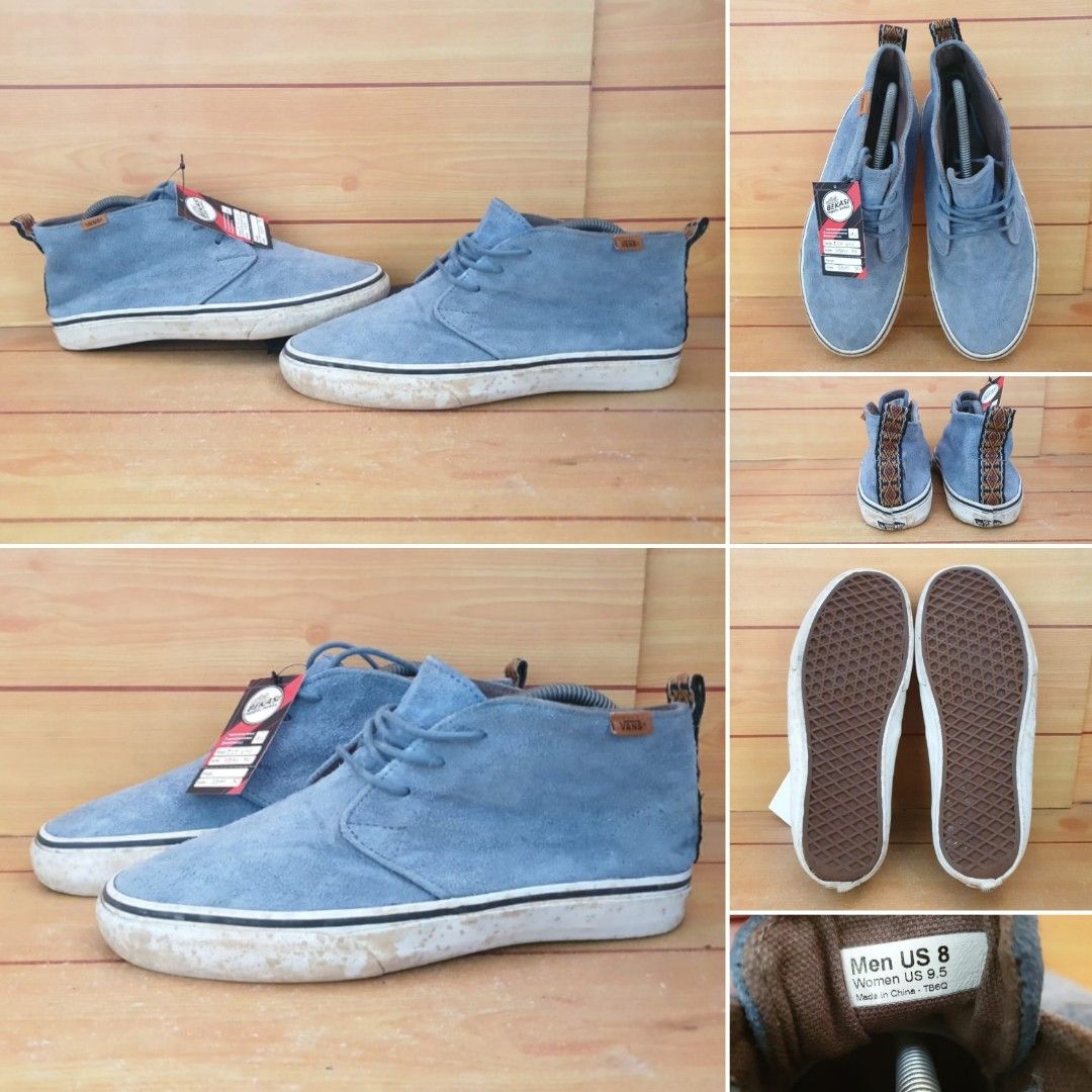 Sepatu vans california biru on sale