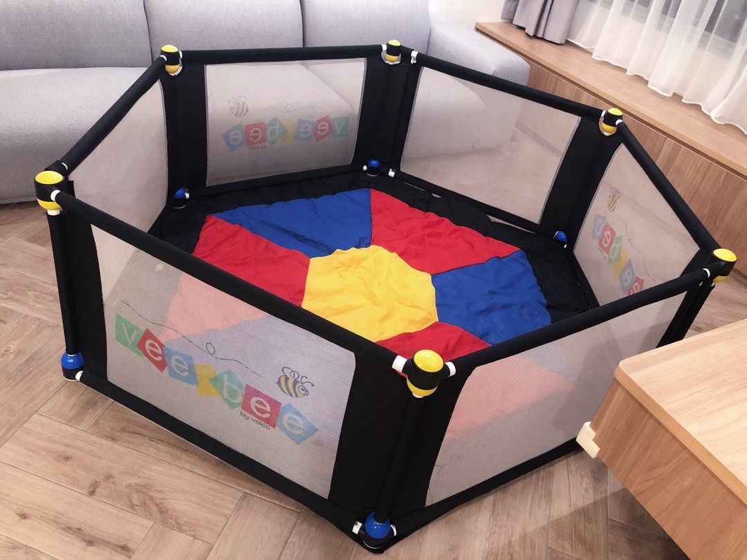 Veebee 6 sided play yard deals
