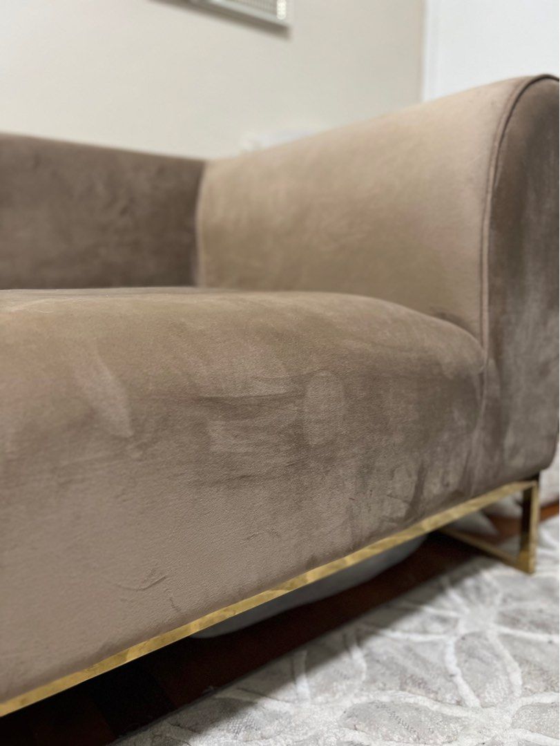 Velvet Quilt - Khaki