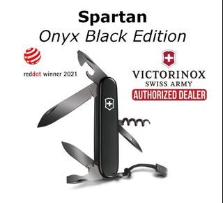 VICTORINOX SWISS ARMY 1.3603.31P Spartan Onyx Black