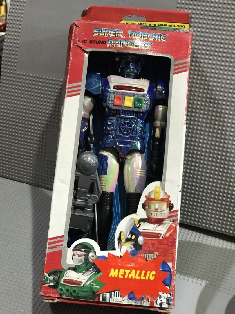Vintage - Super Robotic Ranger, Toys & Collectibles, Mainan di Carousell