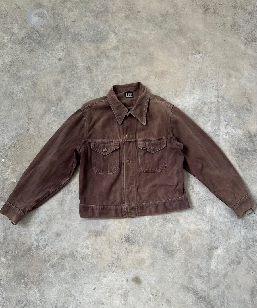 Vintage Lee Moleskin Jacket, Men's Fashion, Coats, Jackets and