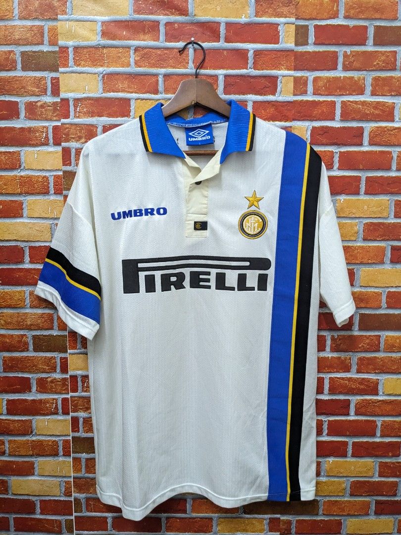 Vintage umbro inter milan jersey football Men s Fashion
