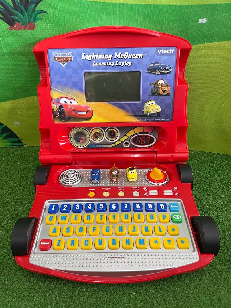 VTECH LIGHTNING MCQUEEN LEARNING LAPTOP Hobbies Toys Toys