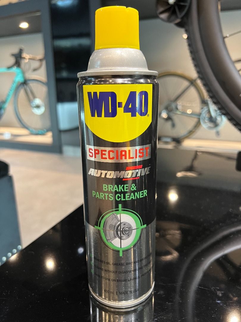 Wd 40 bike hotsell brakes