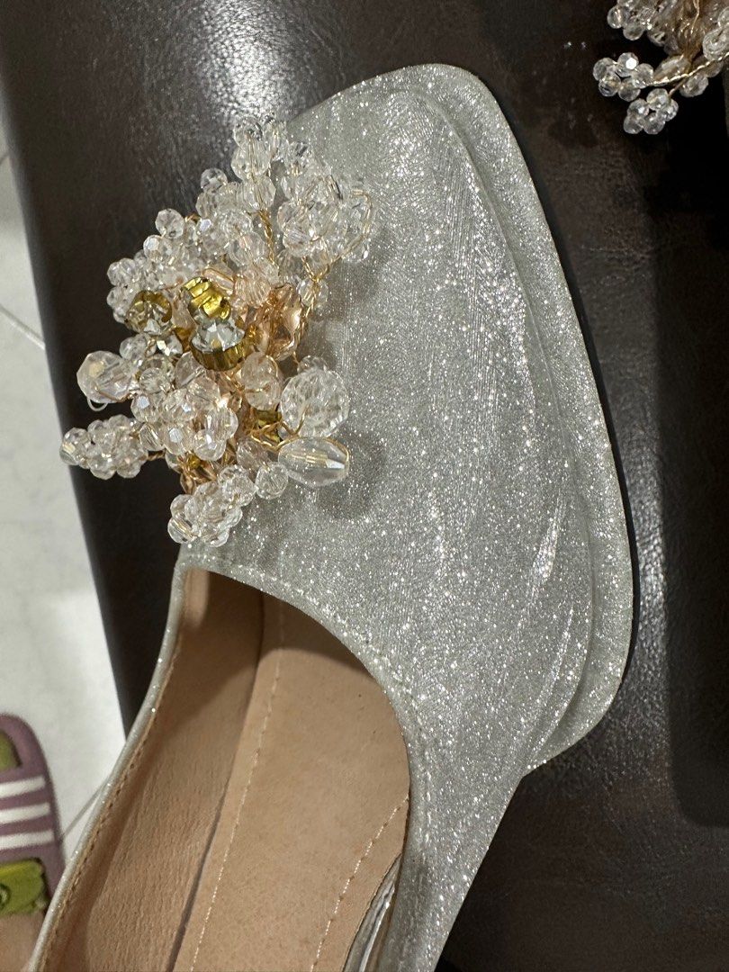 Wedding shoes Women s Fashion Footwear Heels on Carousell