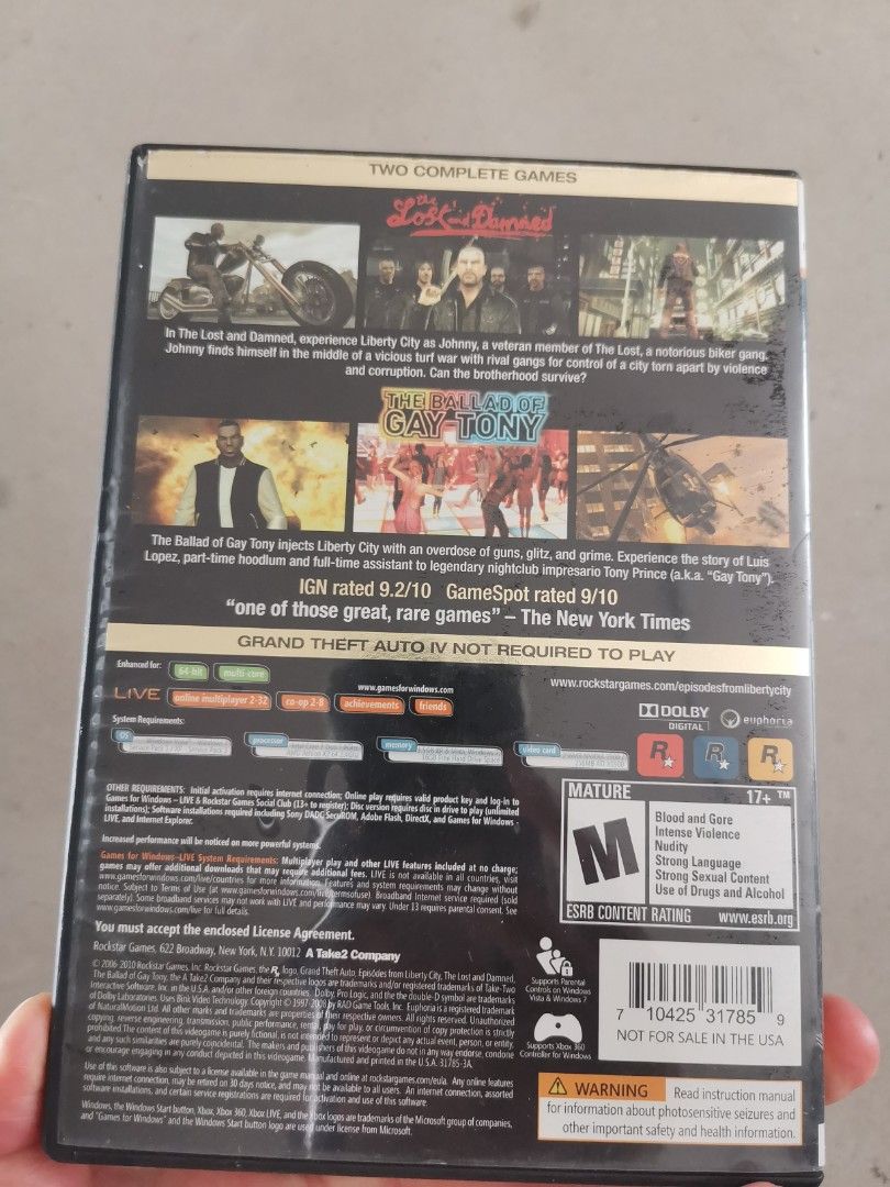 Windows PC DVD GAMES : Grand Theft Auto, Video Gaming, Video Games