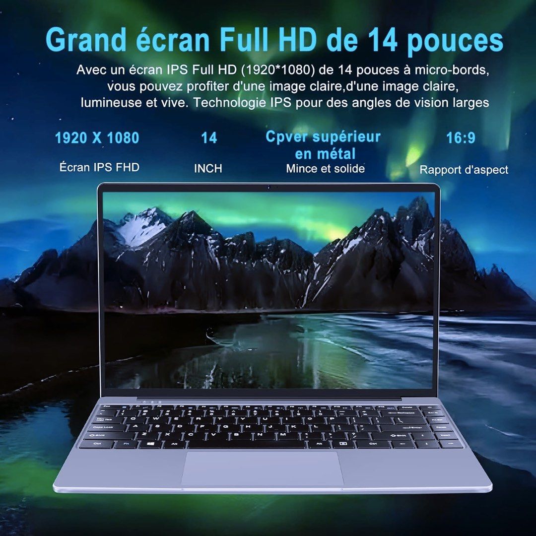 WOZIFAN Laptop Windows 10 W5 Laptop, Intel N5020C - 160GB, 14 Inches,  電腦＆科技, 手提電腦- Carousell
