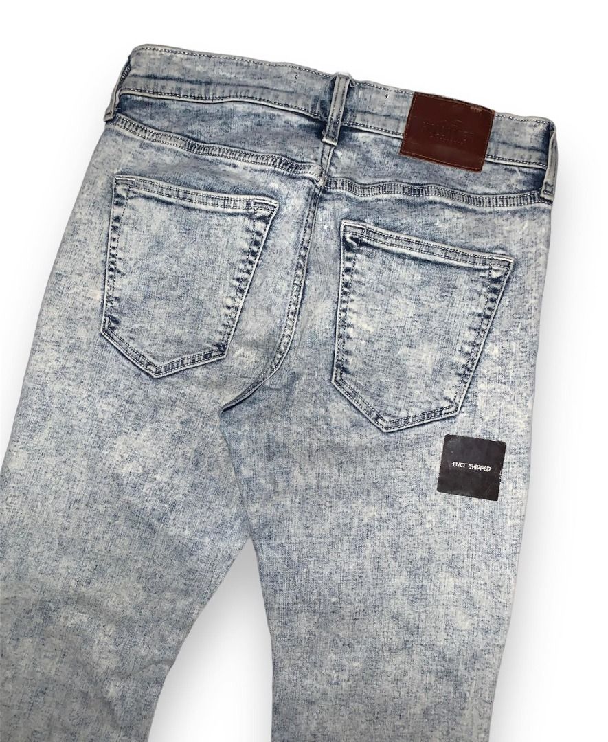 Biker hotsell jeans hollister