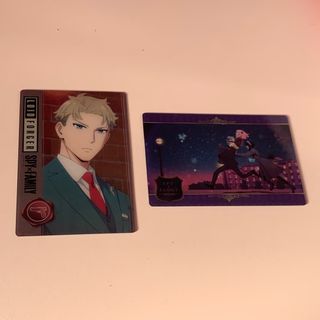 Bandai Namco Spy X Family Wafer And Metallic Card Collection