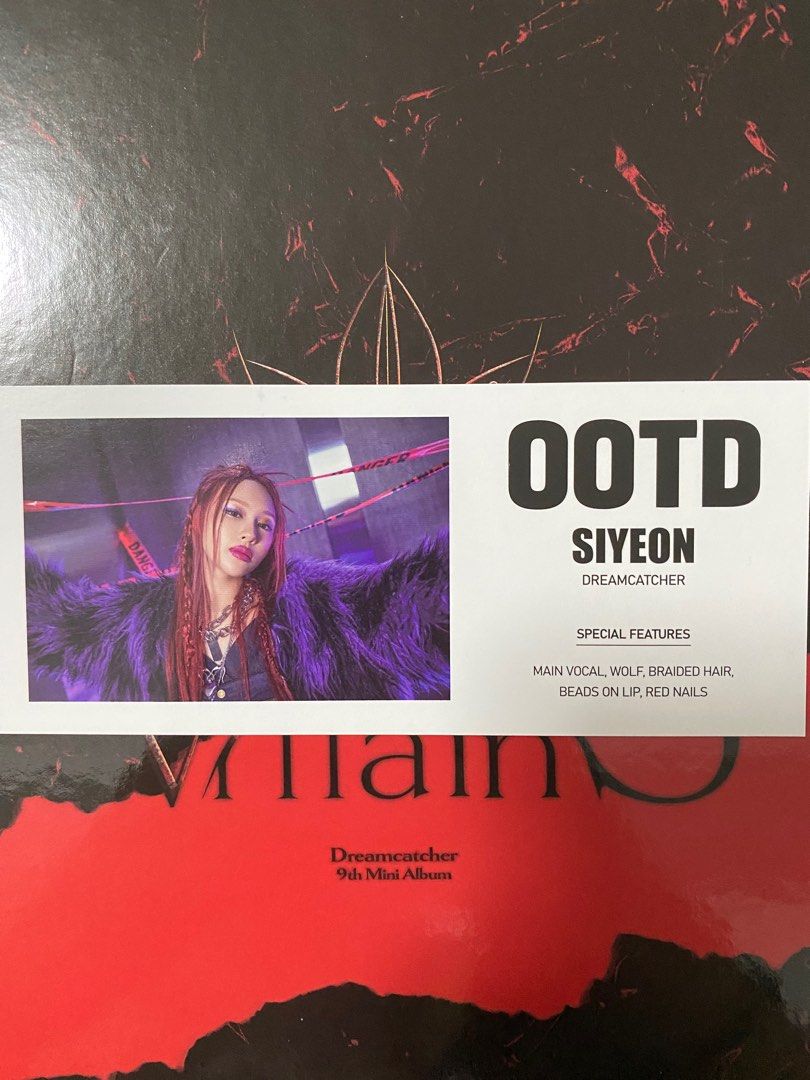 wtt : dreamcatcher villains limited pcs yoohyeon sua siyeon, Toys