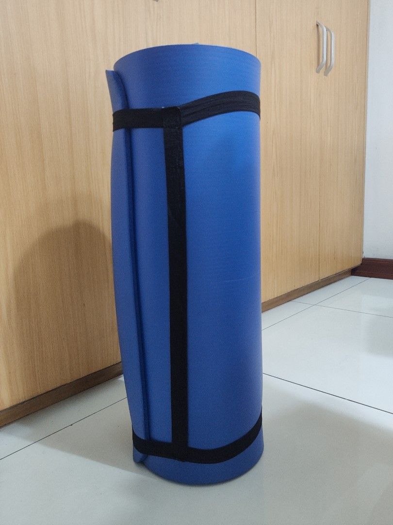 Yoga Exercise Mat Blue Foam 70*24inches (Category: Exercise Mats) located in Quezon City. Submitted by twinkle97 (Listing ID 1270178690, Image 1). Description: 70*24 inches in 💯 condition 2 PCs available on hand.