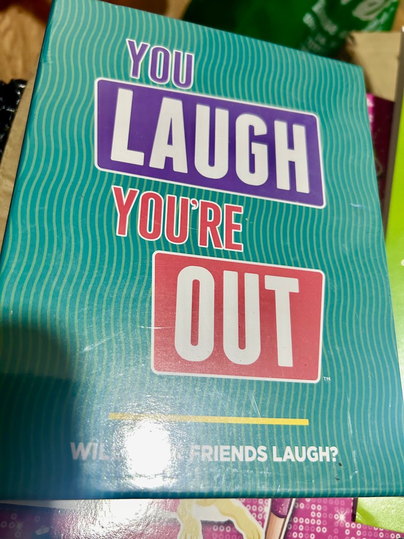 You Laugh You’re Out (party game), Hobbies & Toys, Toys & Games on ...