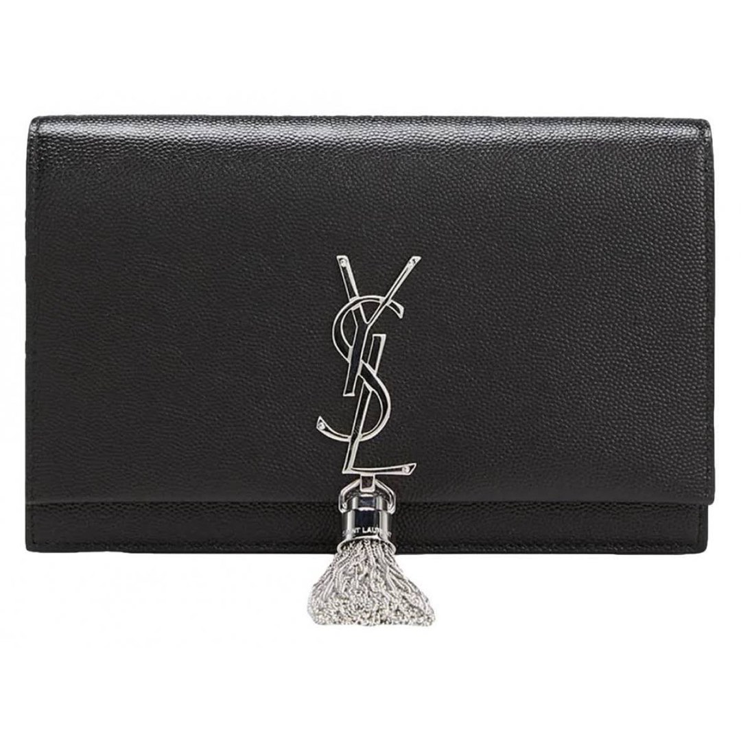 YSL KATE MEDIUM TASSEL IN GRAIN DE POUDRE EMBOSSED LEATHER