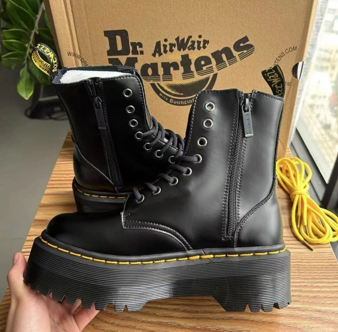 Doc martens thick clearance bottom