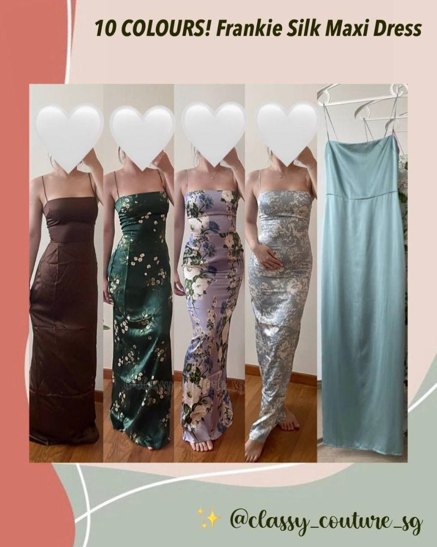 Silk maxi dress Sale