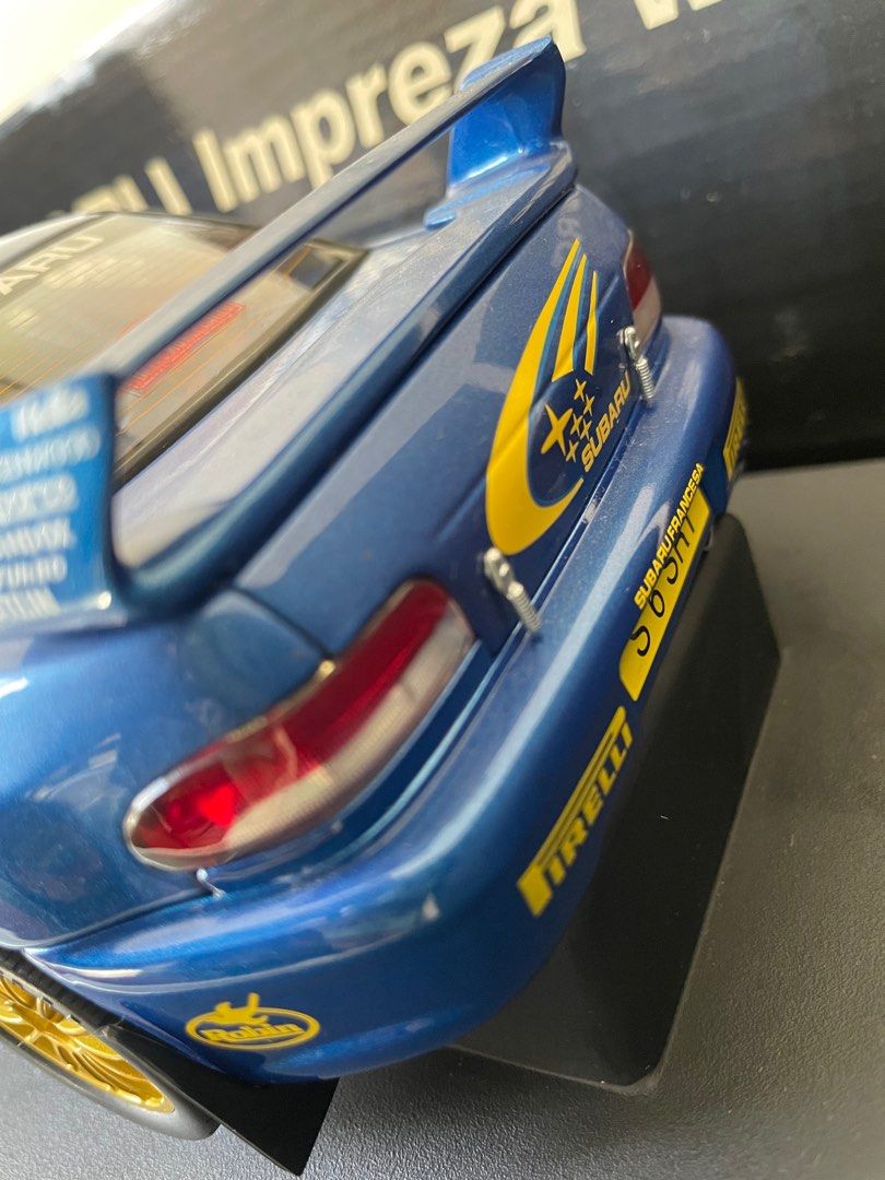 1:18 AUTOART SUBARU IMPREZA WRC 1999 r.burns/r.reid CAR #05, Hobbies ...