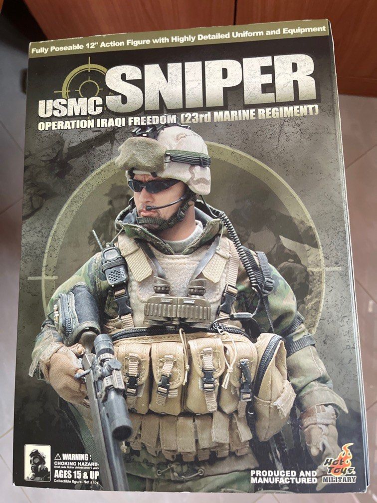 武器1/6 U.S.M.C. SNIPER OPERATION IRAQI