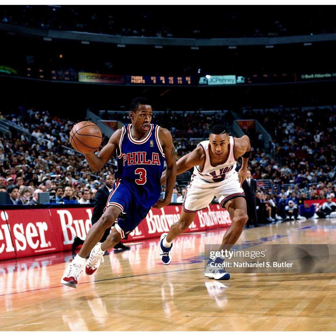 Allen iverson 76ers deals throwback jersey