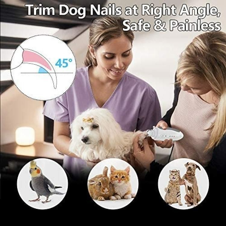 2033 Dog Nail Grinder Clipper AIIYME Pet Nail Trimmer Grinder