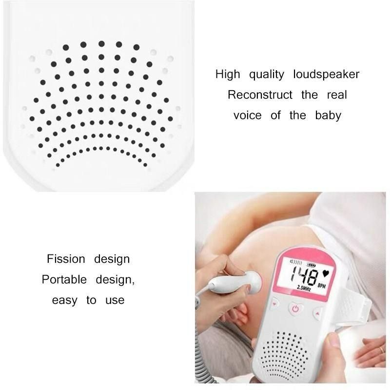 [2083A] Ultrasound Fetal Doppler Heart Rate Monitor For Pregnancy Model ...