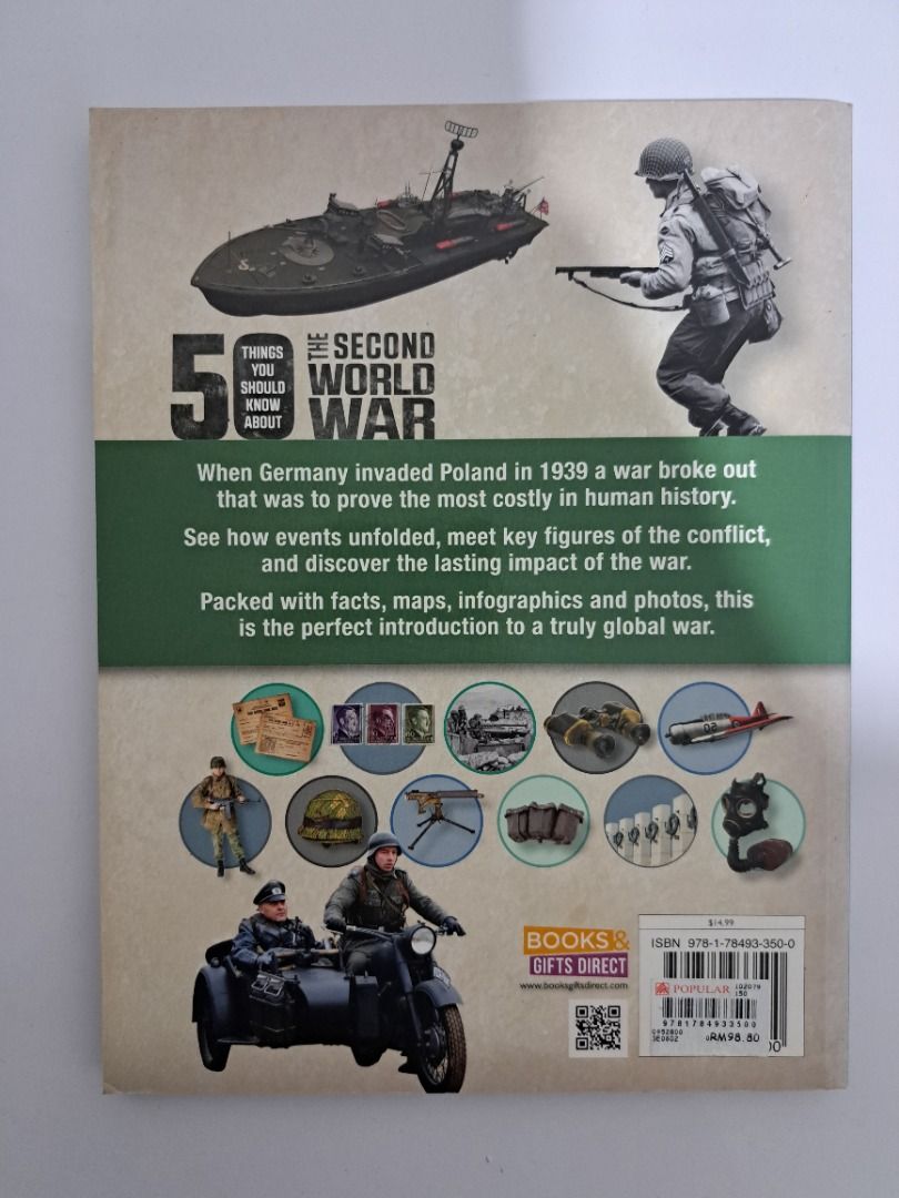 50 Things You Should Know About The Second World War, Hobbies & Toys ...