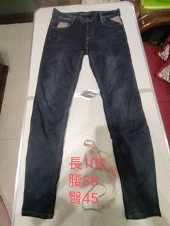 正韓有厚度牛仔褲